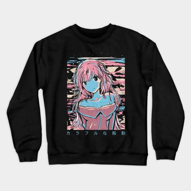 Vibration Crewneck Sweatshirt by studioyumie